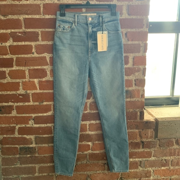 NWT Revolve GRLFRND Jeans High Rise Light Wash Kendall Stretch Skinny Size 25 - Picture 2 of 14
